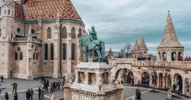 fisherman's bastion in Budapest during daytime