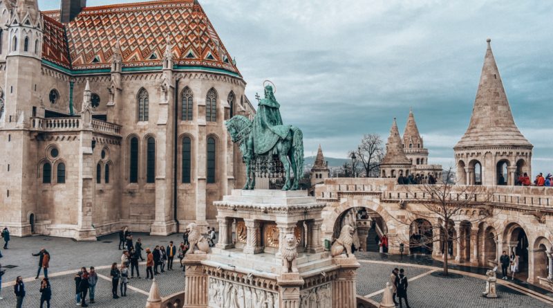 fisherman's bastion in Budapest during daytime