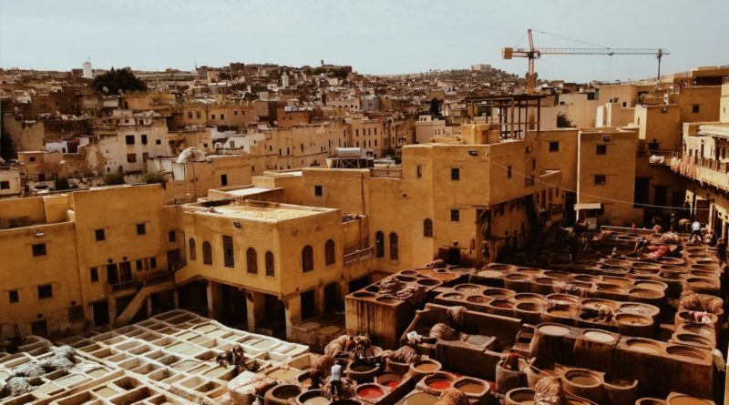 aerial photography of buildings