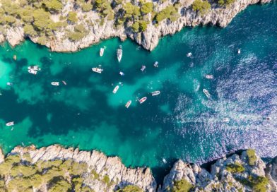 aerial view of body of water during daytime