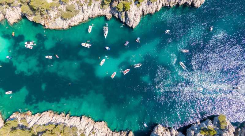 aerial view of body of water during daytime