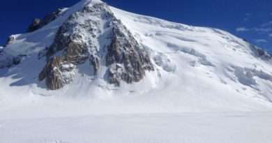 snow covered mountain