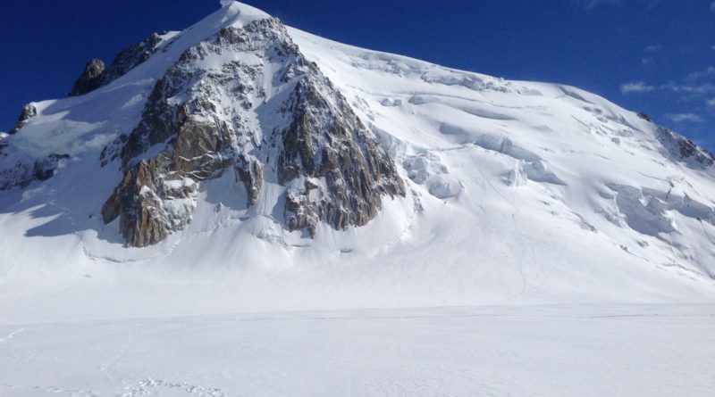 snow covered mountain