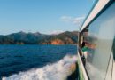 person in boat on sea during daytime